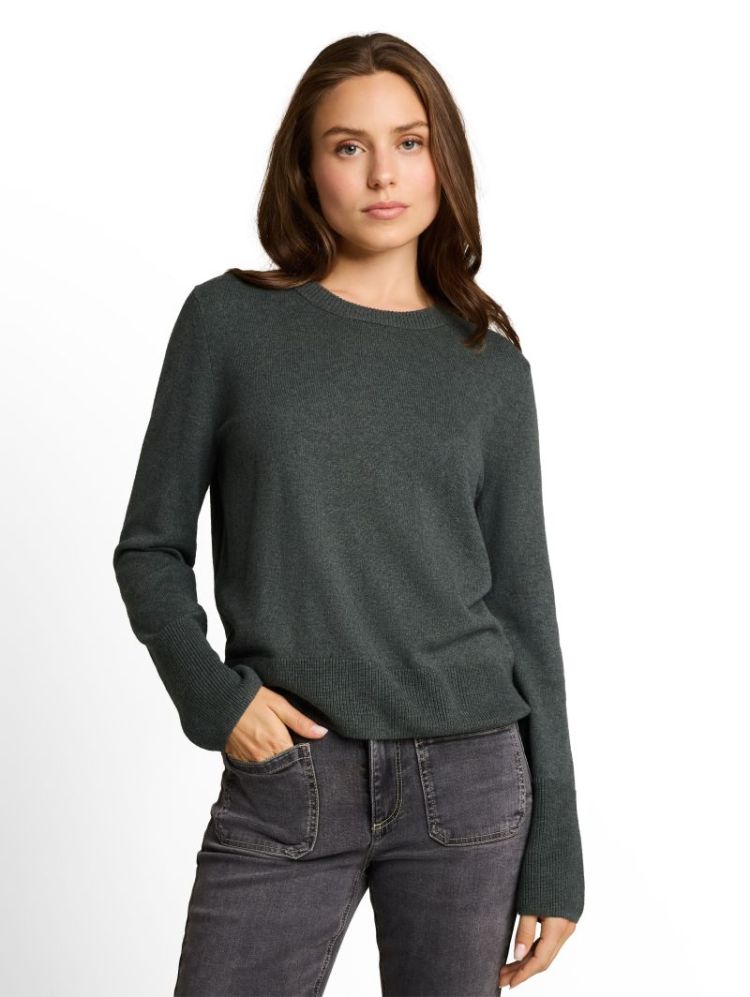 000000 703024 [knit cashmer] 40729 dark oliv