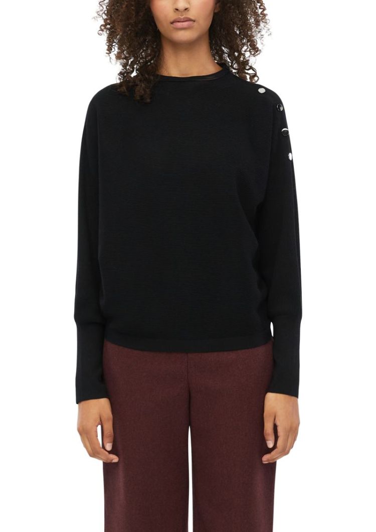 123009 1717013 [Strickpullover 9999 GREY/BLACK