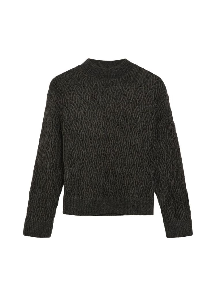 123009 1717013 [Strickpullover 98X1 GREY/BLACK